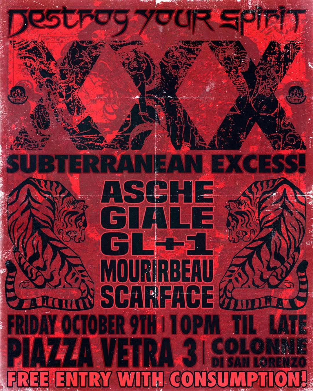 XXX — Subterranean Excess! poster